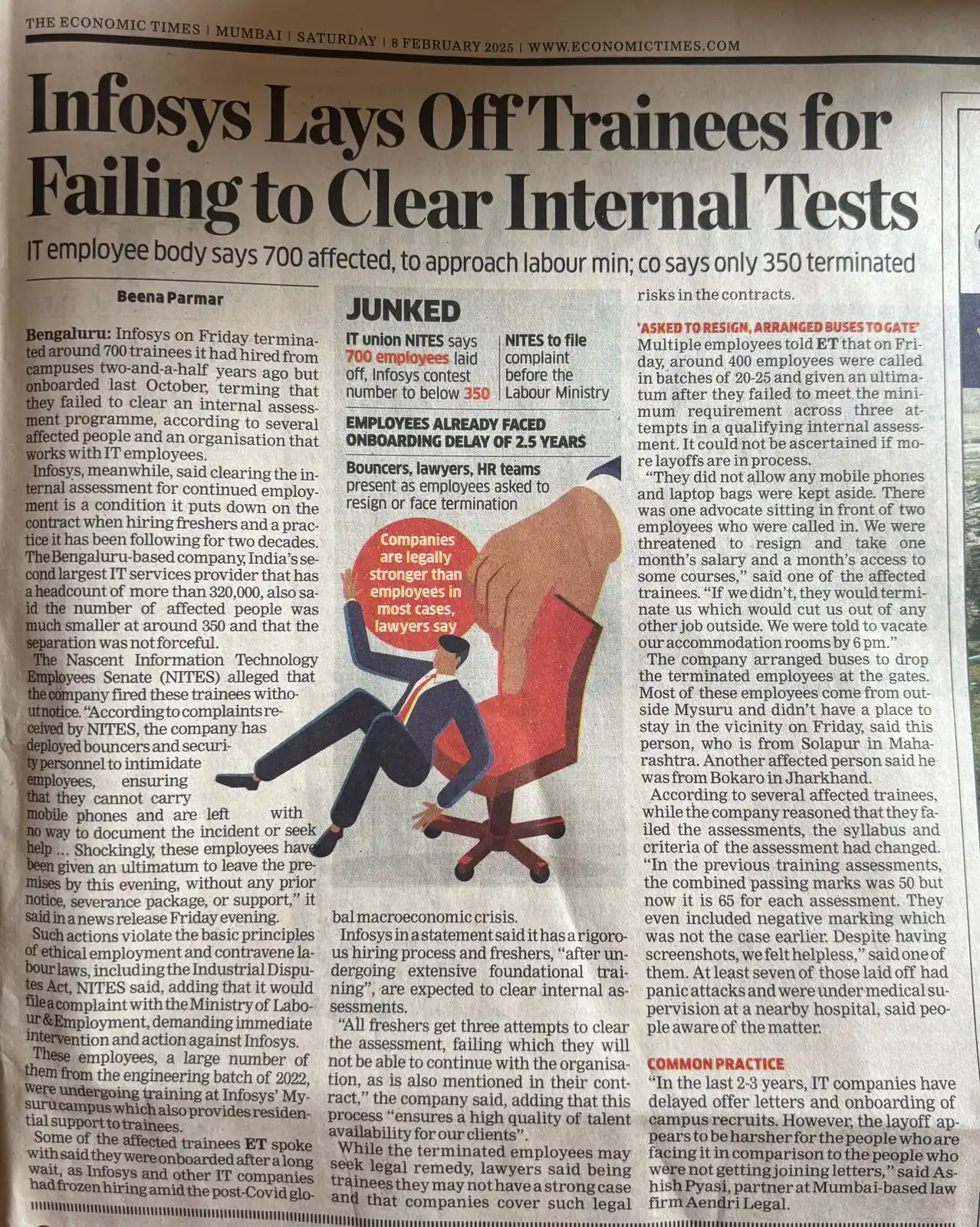 Aanandi Vasundhara post