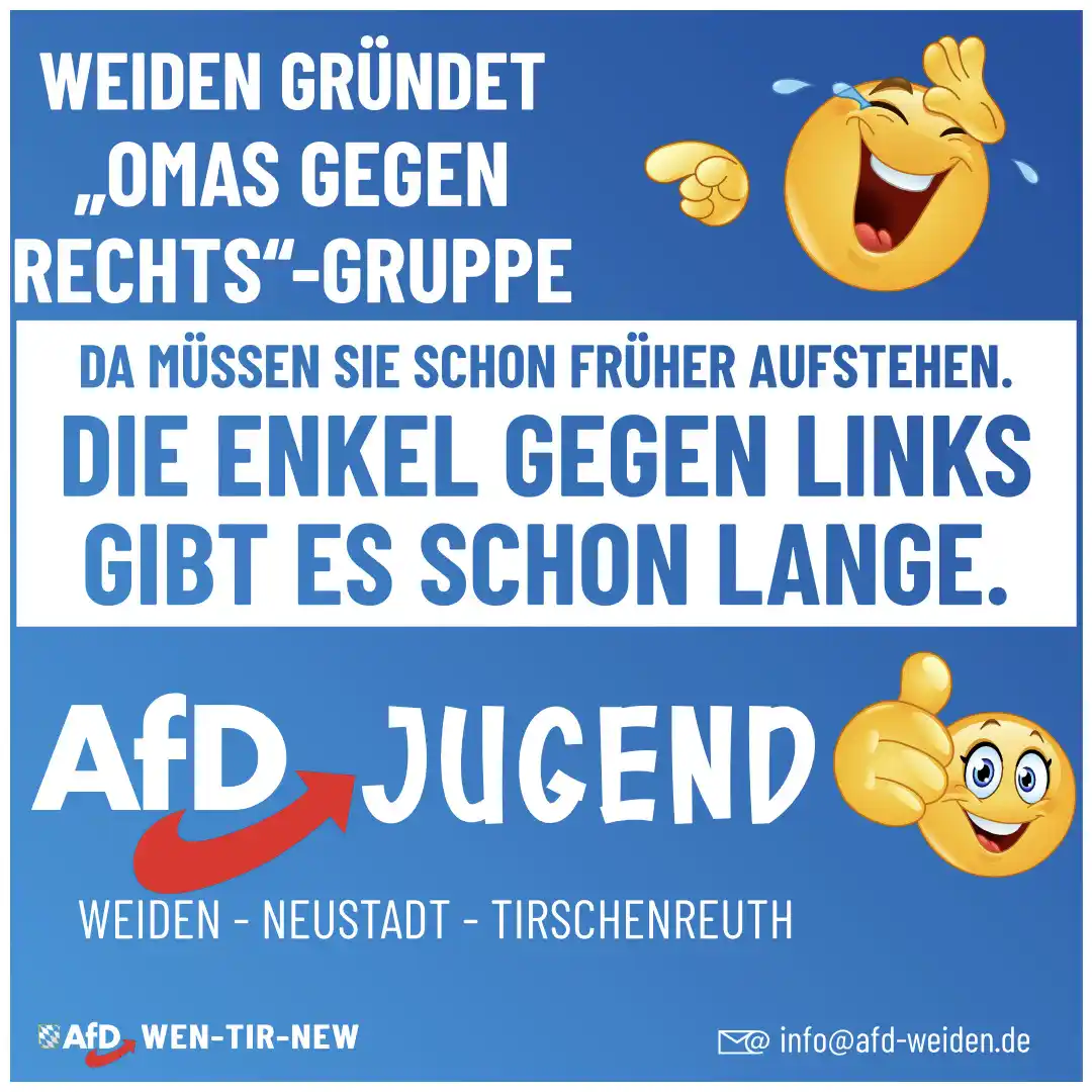 Image from AfD Weiden-Neustadt-Tirschenreuth: Da müssen sie schon früher aufstehen! 😏 Während wir uns für die Zuku...