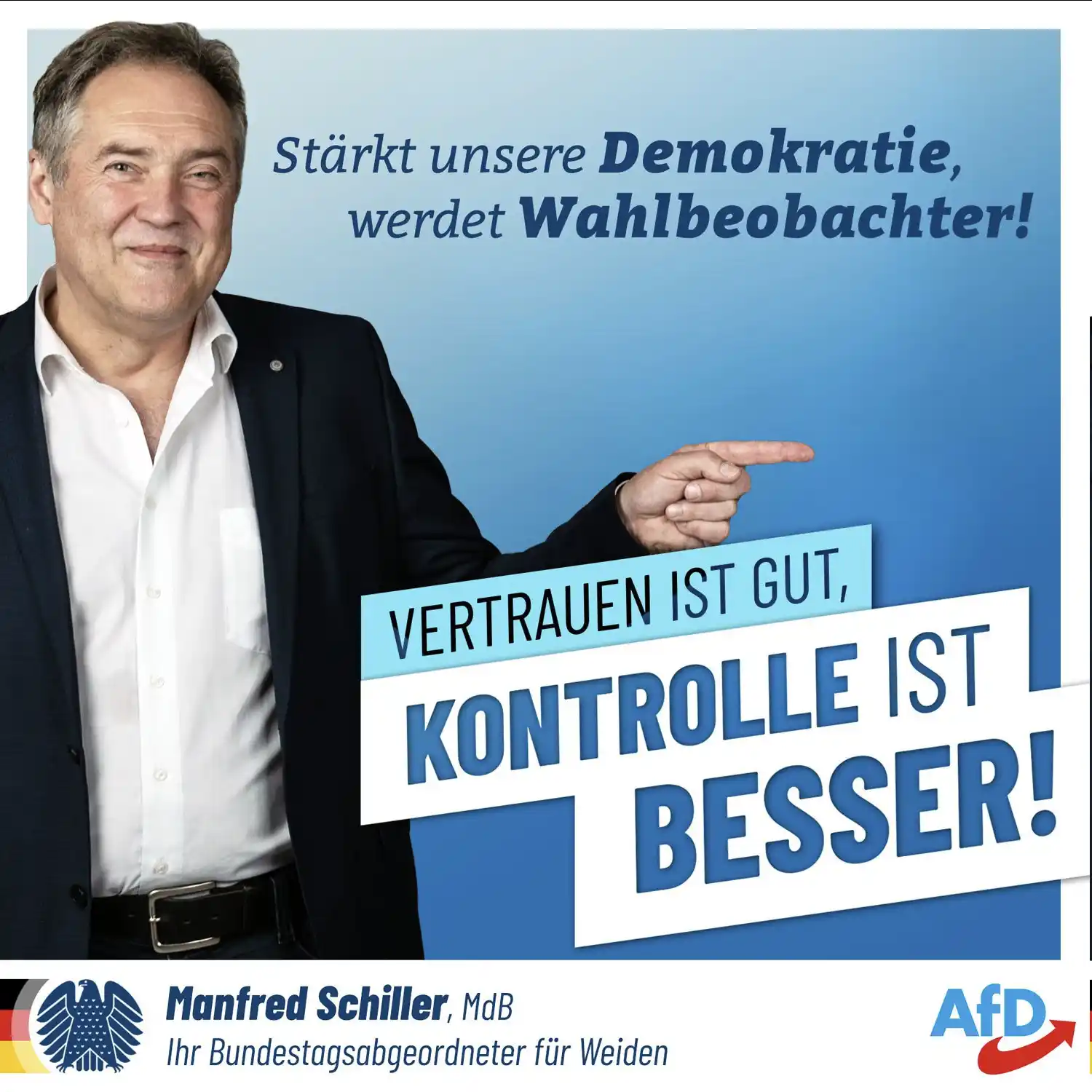 Image from AfD Weiden-Neustadt-Tirschenreuth: Liebe Freunde,  es sind nur noch wenige Tage bis zur Bundestagswahl. M...