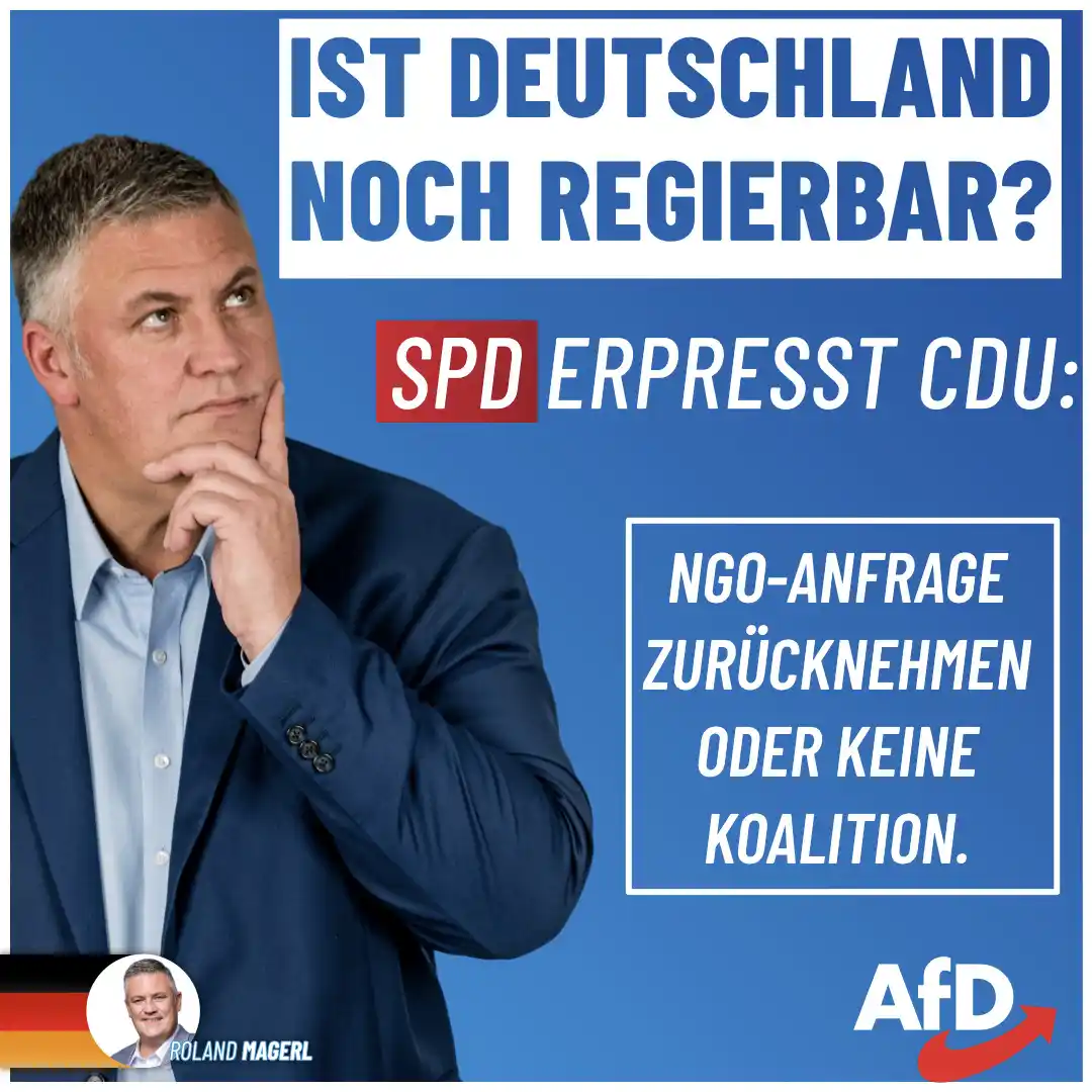 Image from AfD Weiden-Neustadt-Tirschenreuth: *📢 Ist Deutschland noch regierbar?* Die *CDU* als stärkste Kraft *wi...