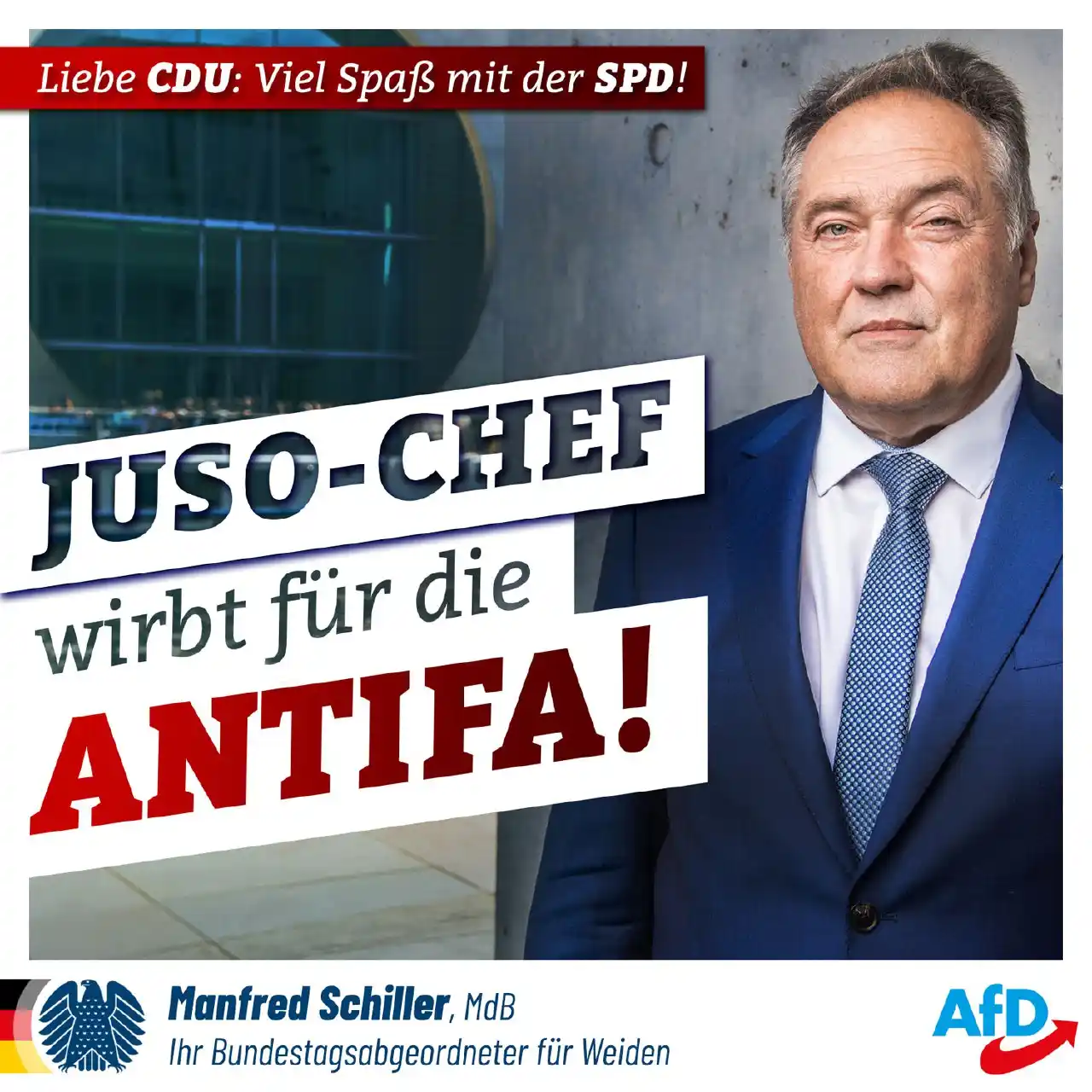 Image from AfD Weiden-Neustadt-Tirschenreuth: Liebe Freunde,  in meinen letzten Beiträgen thematisierte ich bereits,...
