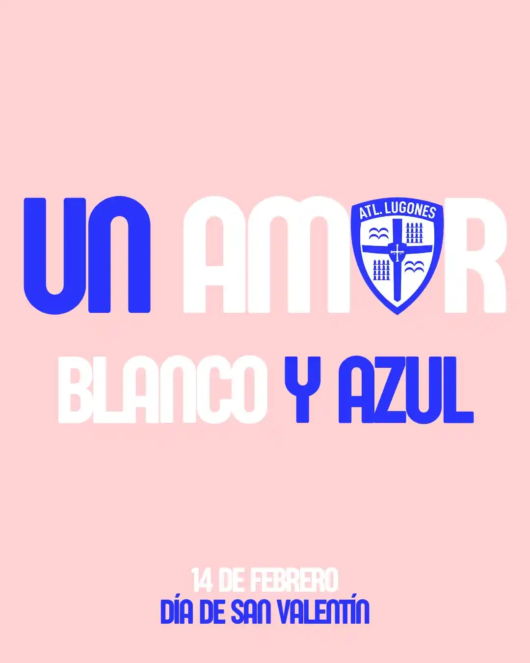 Image from Atlético de Lugones: 𝓤𝓷 𝓪𝓶𝓸𝓻 𝓫𝓵𝓪𝓷𝓬𝓸 🤍 𝔂 𝓪𝔃𝓾𝓵 💙 <a class="text-blue-500 ...