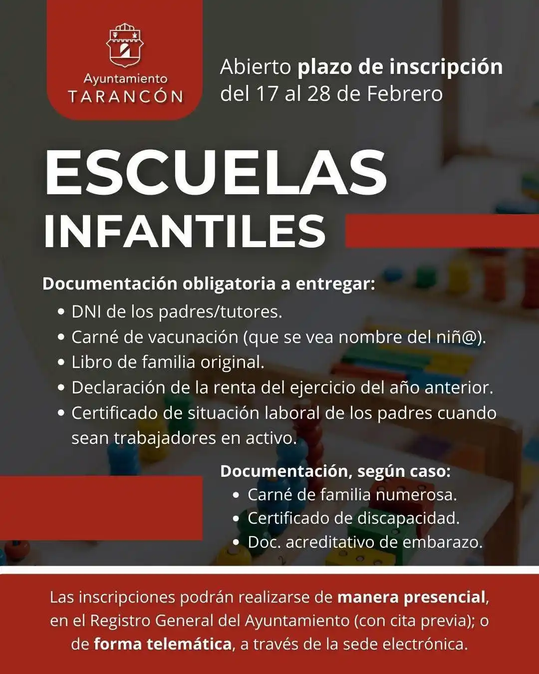 Ayuntamiento de Tarancón post