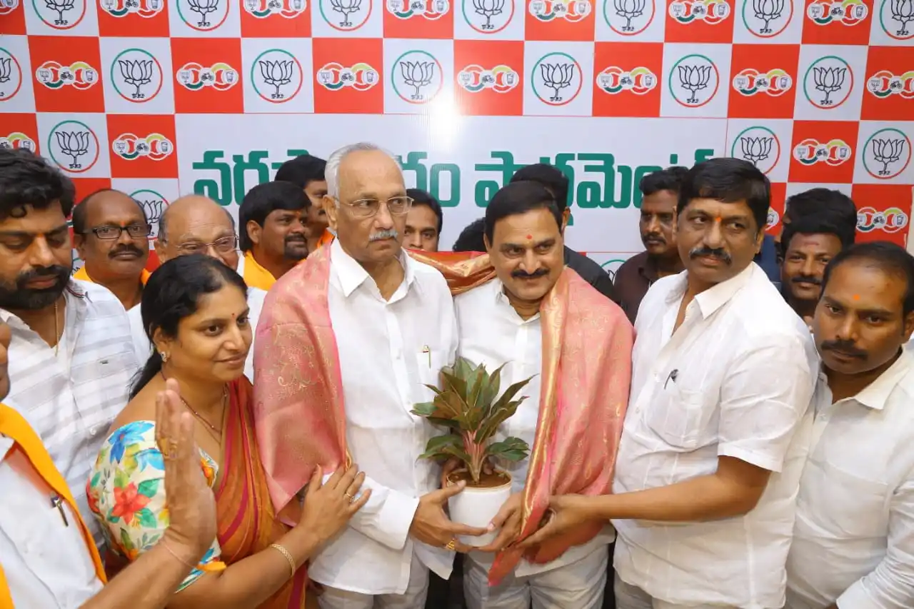 Bhupathiraju Srinivasa Varma-BJP Varma post