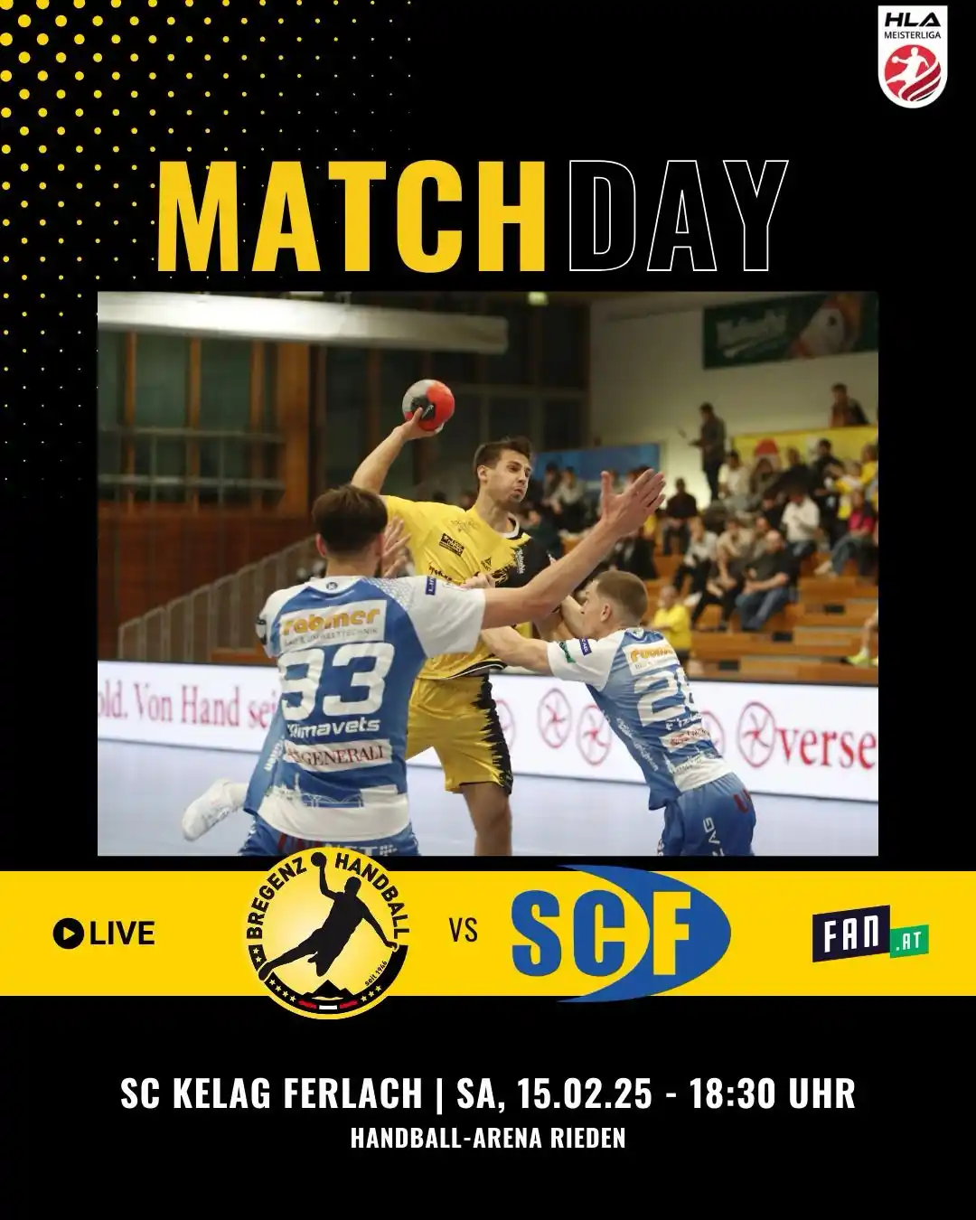 Bregenz Handball post