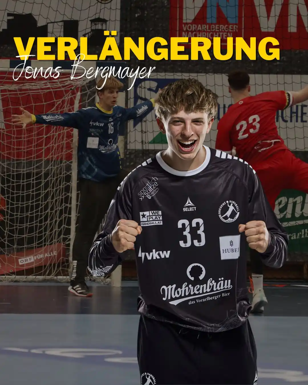 Bregenz Handball post