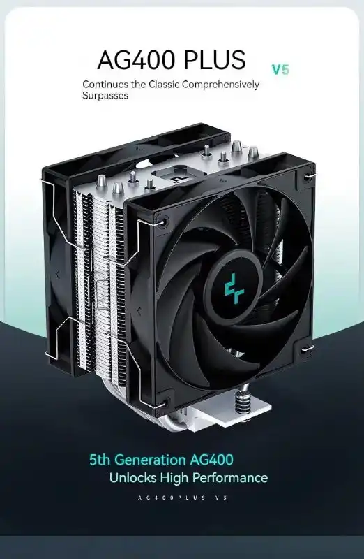 Image from Caça Preço Do Rocha !: DEEPCOOL-AG400 PLUS  R$ 147 CUPOM: IFP8C8N + 773 MOEDAS  https://s.cli...