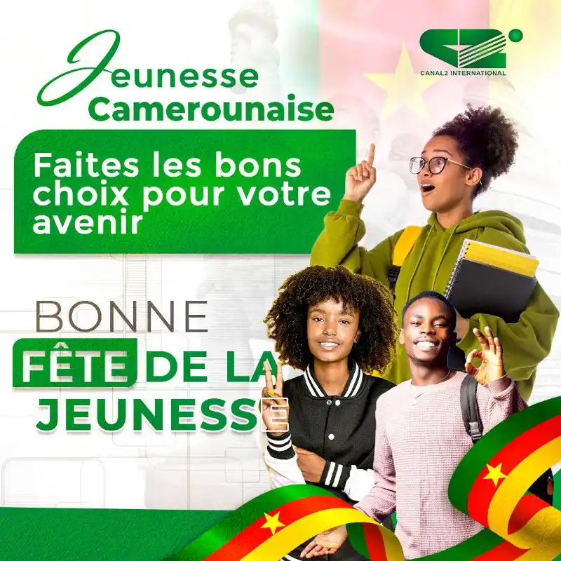 Image from Canal 2 International: ✨Il n’existe pas d’avenir sans jeunesse✨ Alors prenez les bonnes déci...