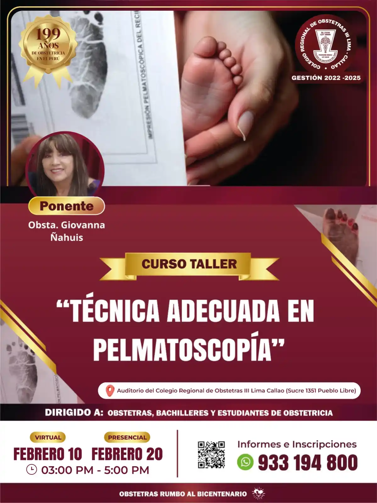 CAPACITACIÓN  CRO III Lima Callao post