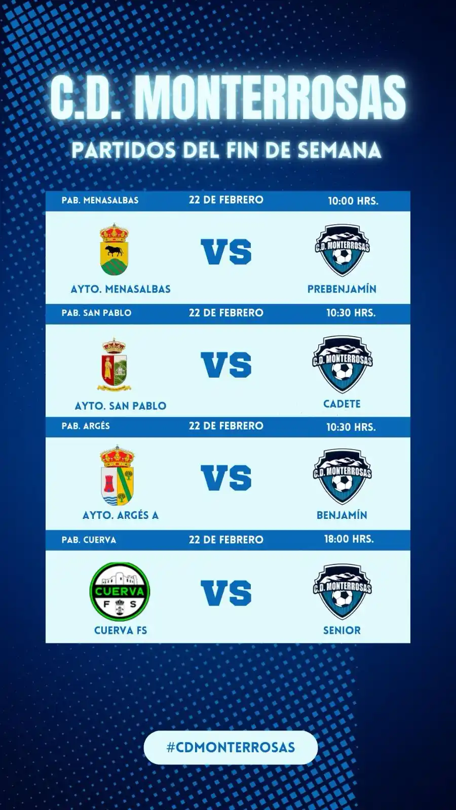 Image from CD MONTERROSAS: 📋 Plan de partidos del <a class="text-blue-500 hover:underline cursor...