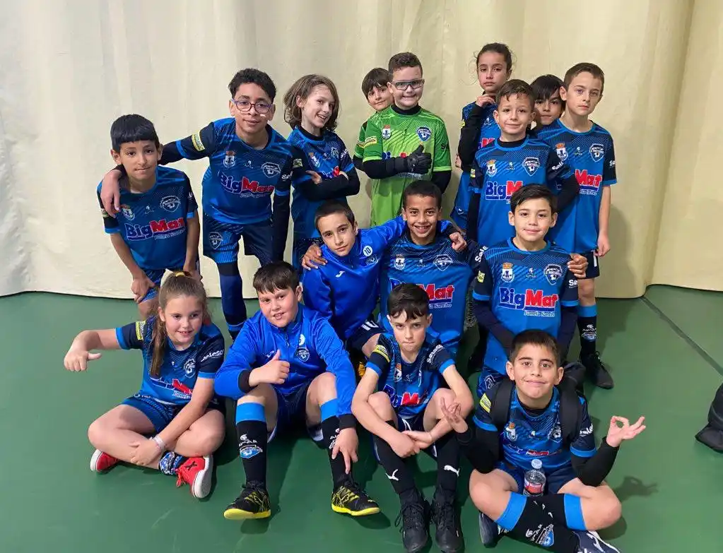 Image from CD MONTERROSAS: ❌ BENJAMÍN | LIGA DIPUTACIÓN | 🏁 No tuvimos fortuna de cara a porter...