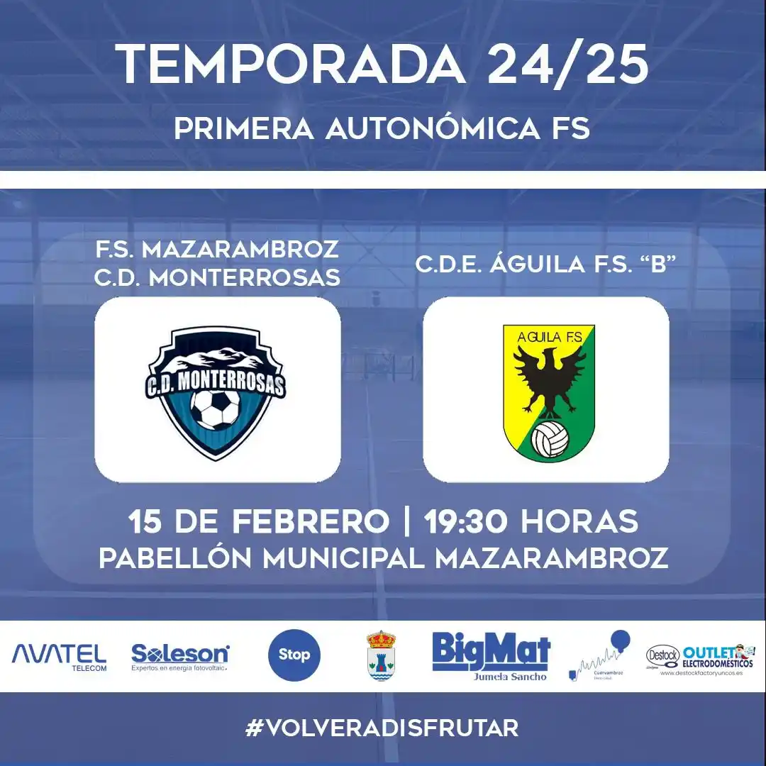 Image from CD MONTERROSAS: ✅⏰ ¡Horario confirmado para el décimo séptimo partido de Liga! 📆 Sáb...