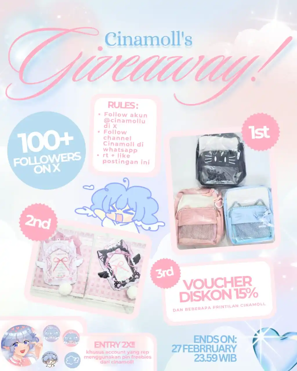 𝐂𝐢𝐧𝐚𝐦𝐨𝐥𝐥 | OPEN GROUP ORDER post