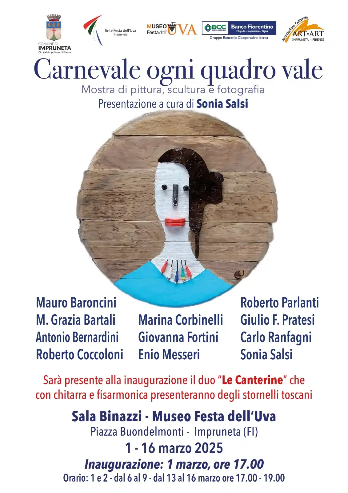 Image from Comune di Impruneta: 🖼Da sabato 1 a domenica 16 marzo, a Impruneta, presso il Museo Festa ...