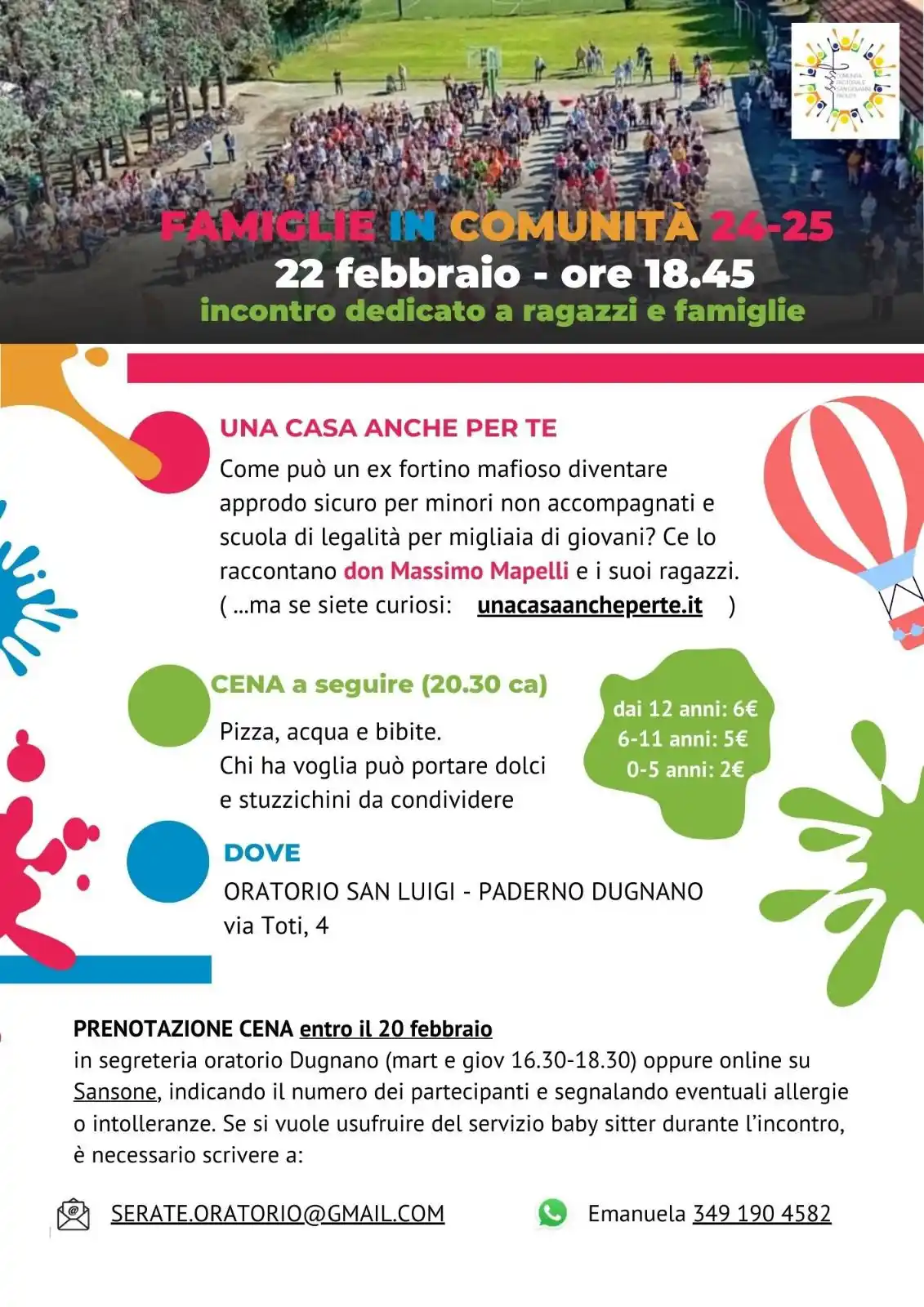 Comunità Pastorale San Giovanni Paolo II di Paderno Dugnano post