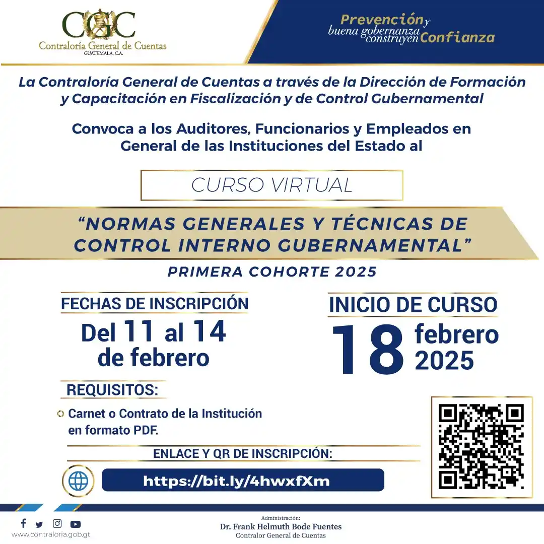 Contraloría General de Cuentas GT 🇬🇹 post