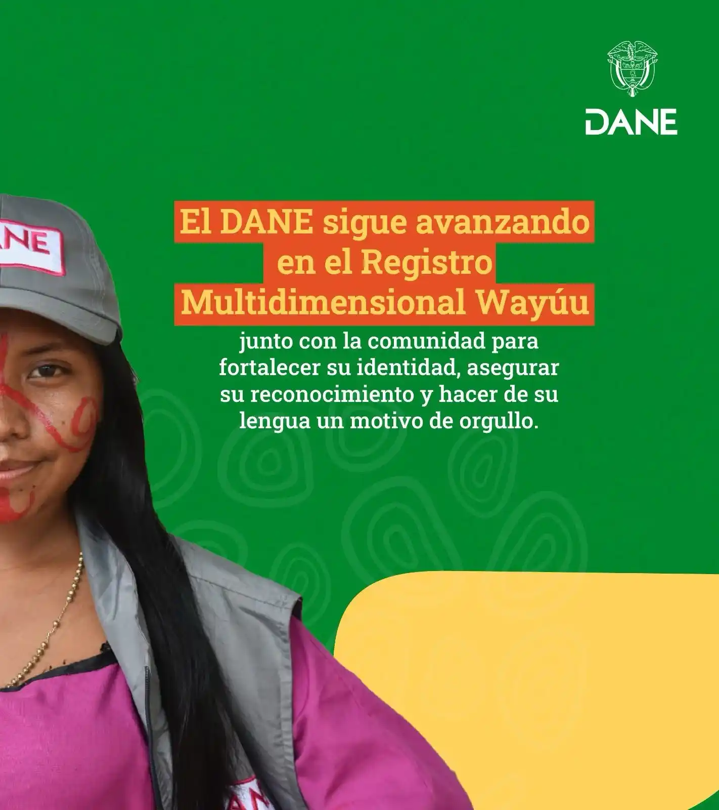 Image from DANE: 🌵🇨🇴 ¿Sabías que el Wayuunaiki, hablado por el 89,1 % de la població...