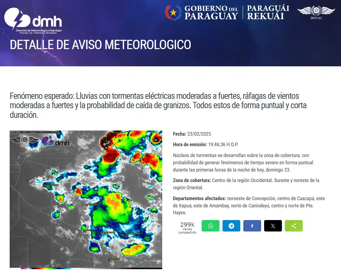 DMH-DINAC_Paraguay post