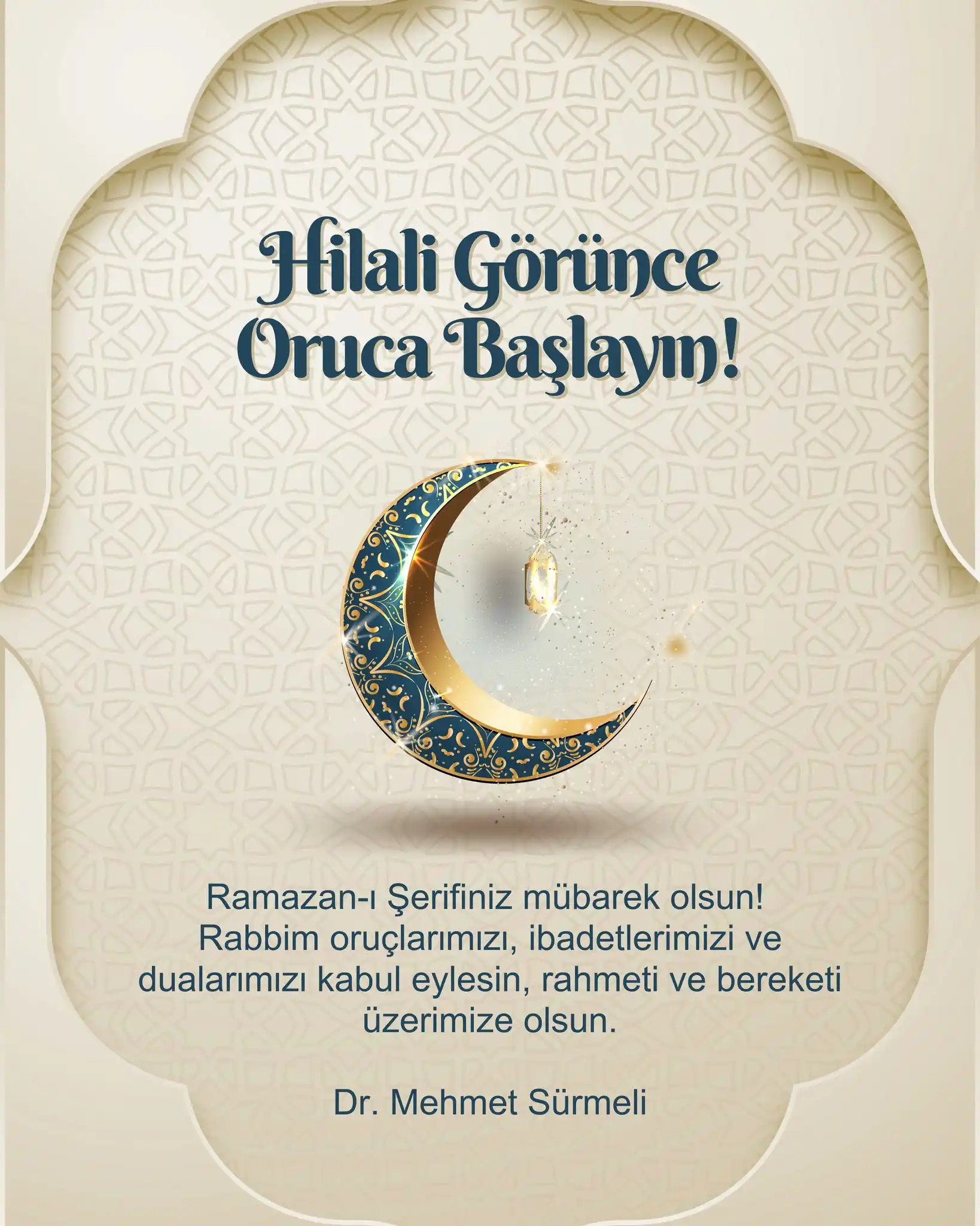 Dr. Mehmet Sürmeli post