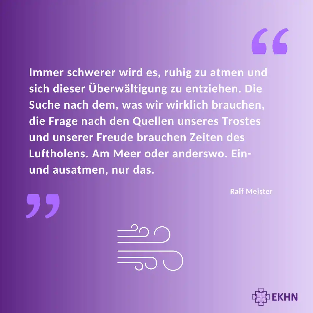 Image from Evangelische Kirche in Hessen und Nassau: ✨ Mutmacher für deinen Tag ✨ : Manchmal ist einfach alles zu viel. Die...