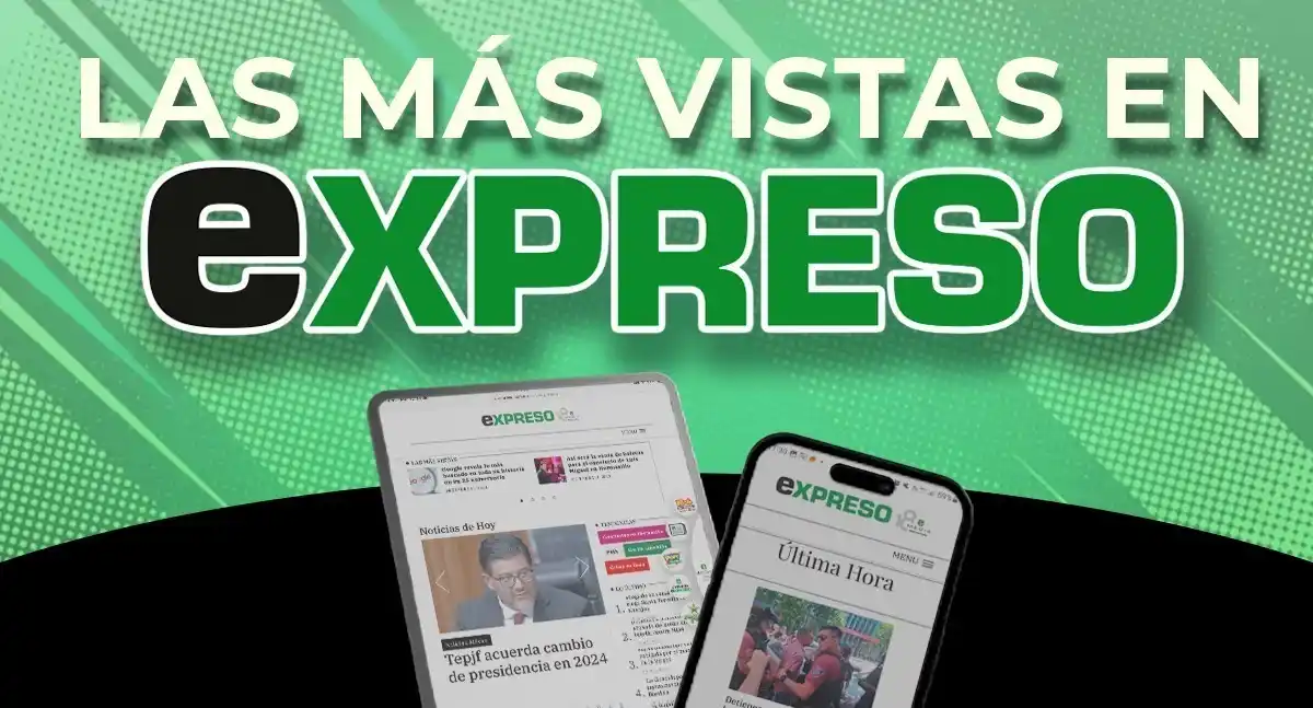 Image from EXPRESO - e Media: 📲 Conoce las cinco noticias más vistas en 𝐄𝐗𝐏𝐑𝐄𝐒𝐎 este lunes 2...