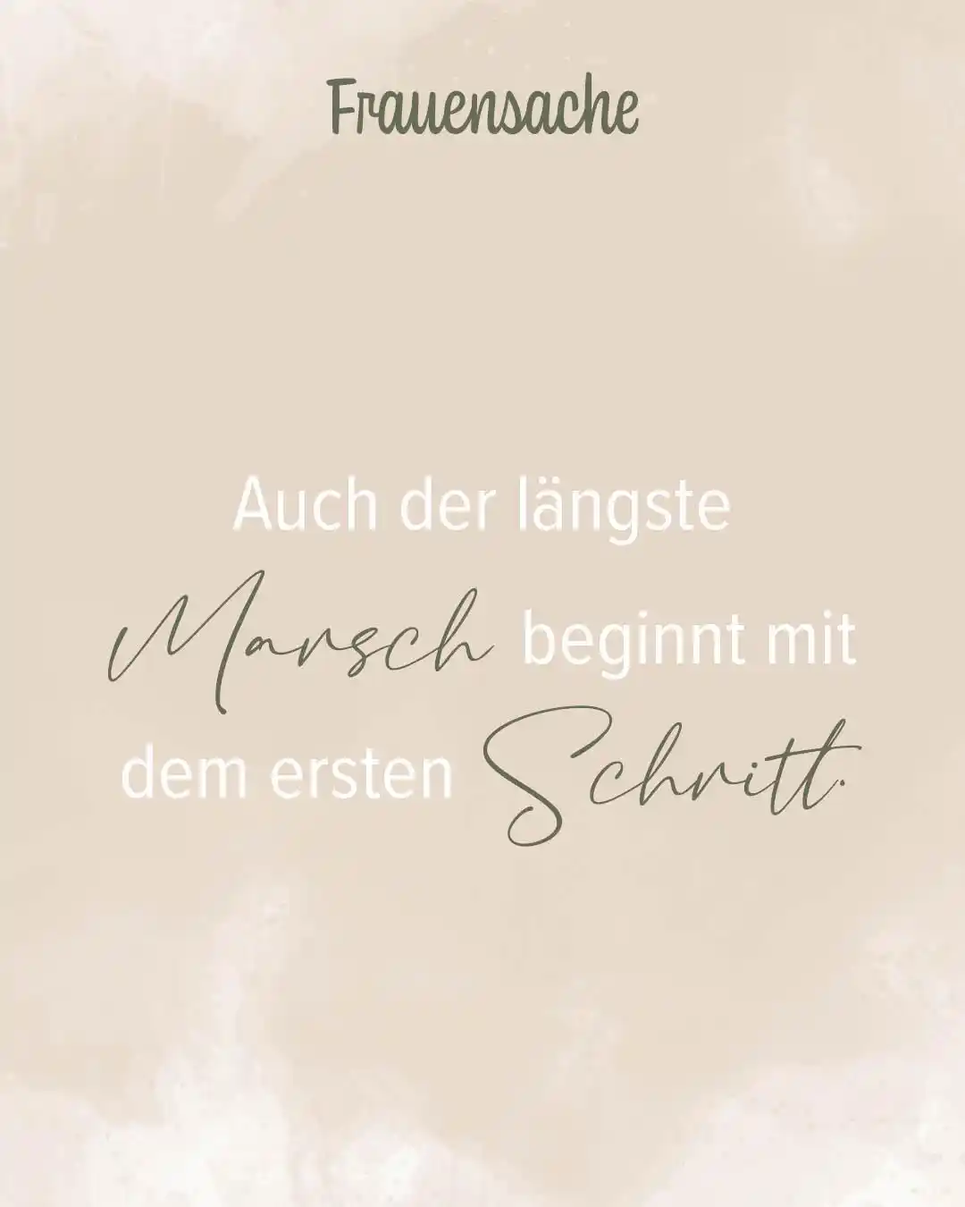 Frauensache - Deine starke Seite post
