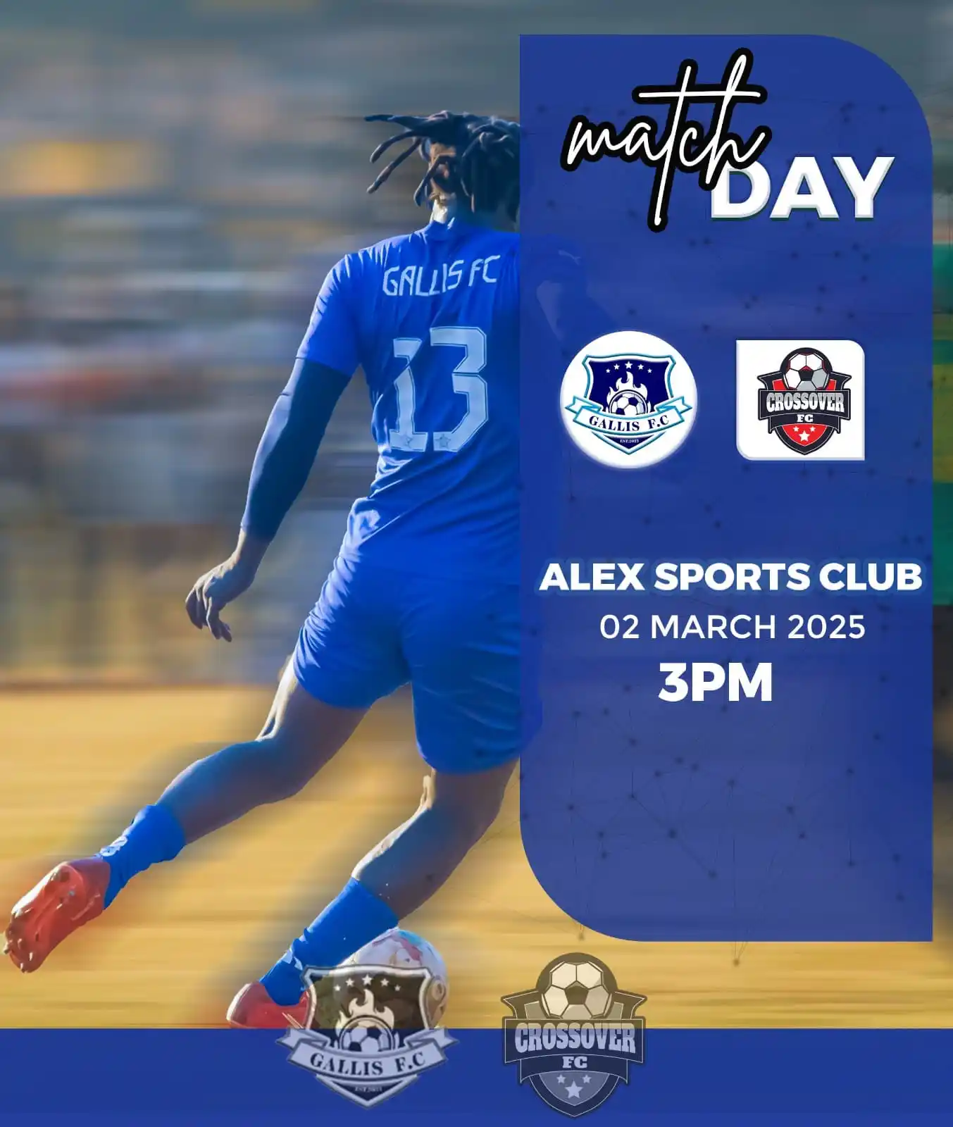 Image from Freeman HKD: π¨ππππ ππππππ¨ π Crossover FC β° 15H00 πAlex Sports club ...