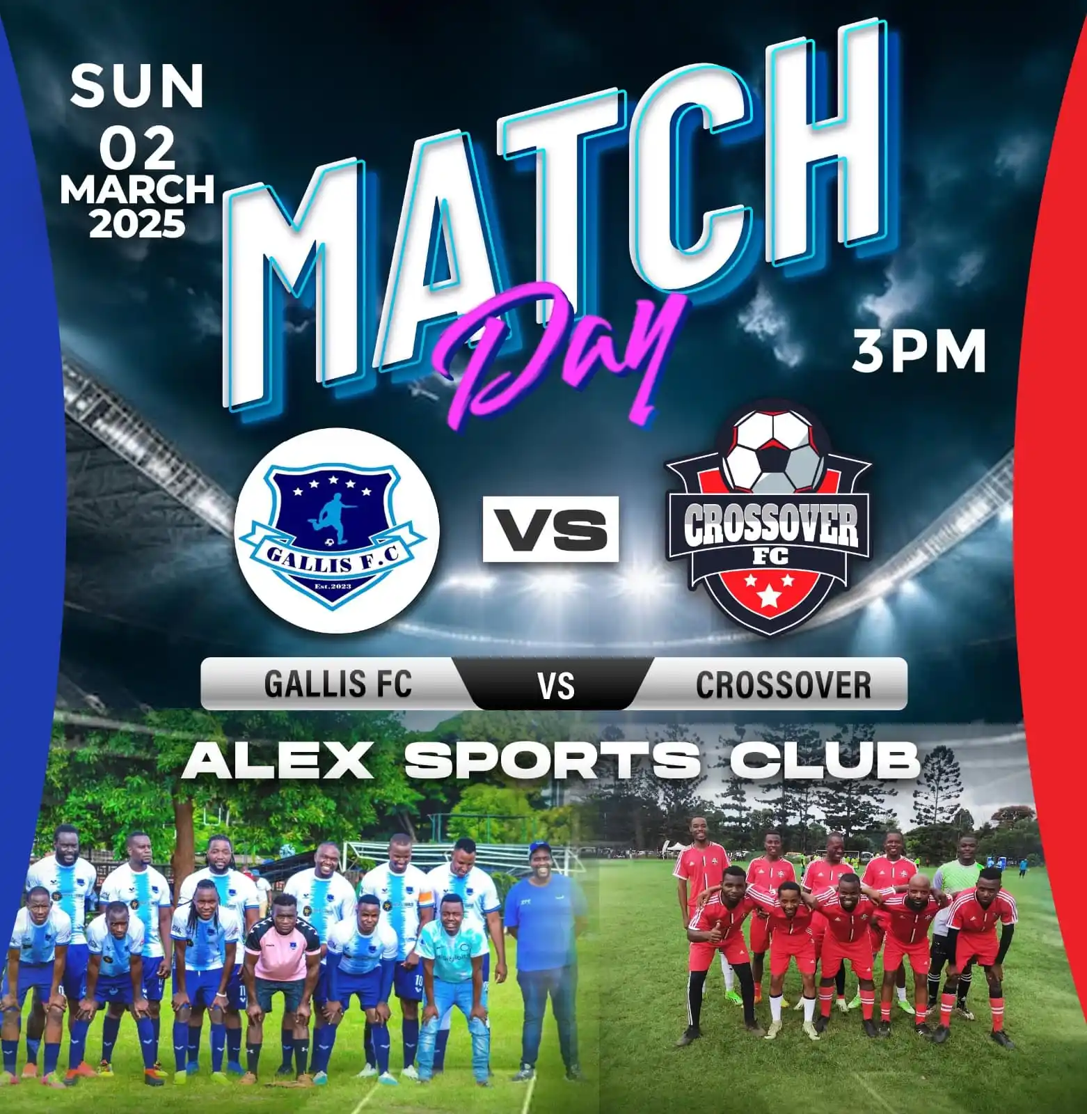 Image from Freeman HKD: 🚨𝐍𝐄𝐗𝐓 𝐌𝐀𝐓𝐂𝐇🚨 🆚 Crossover FC ⏰ 15H00 🏟Alex Sports club ...
