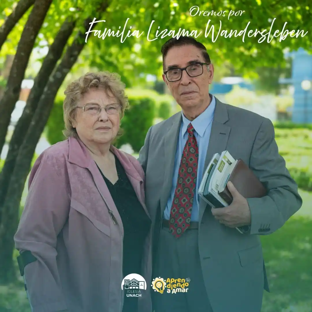 Image from Iglesia Unach: 📿🙏 Oremos por la Familia Lizama Wandersleben 💛 Esta semana elevamo...