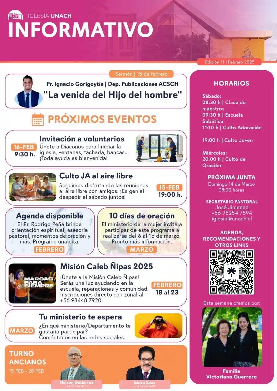 Iglesia Unach post