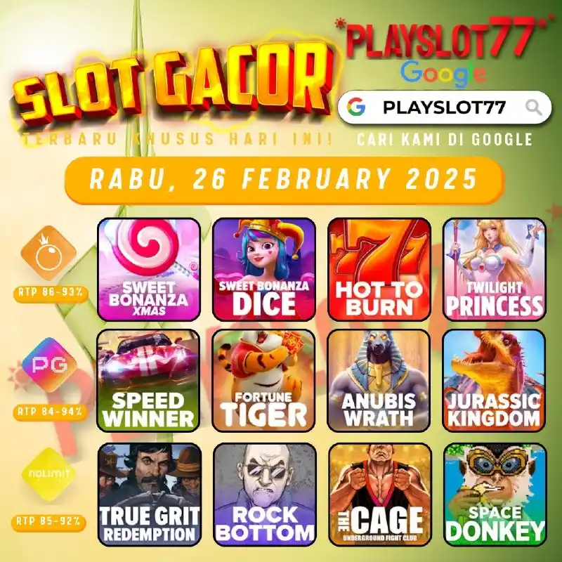 INFO GAME HOKI VERSI PLAYSLOT77 post
