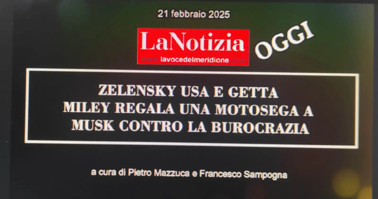 La Voce Del Meridione post