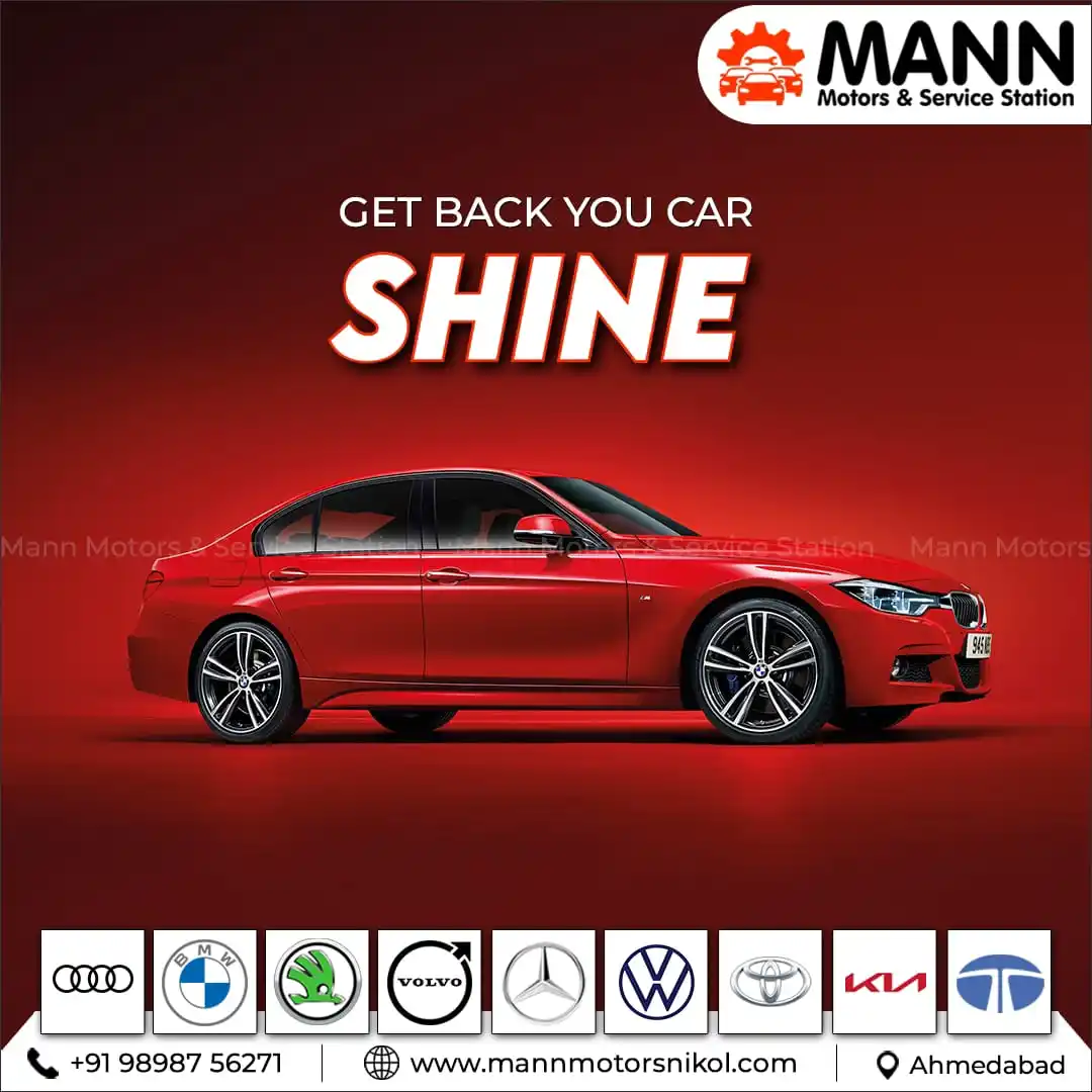 Mann Motors & Service Station post