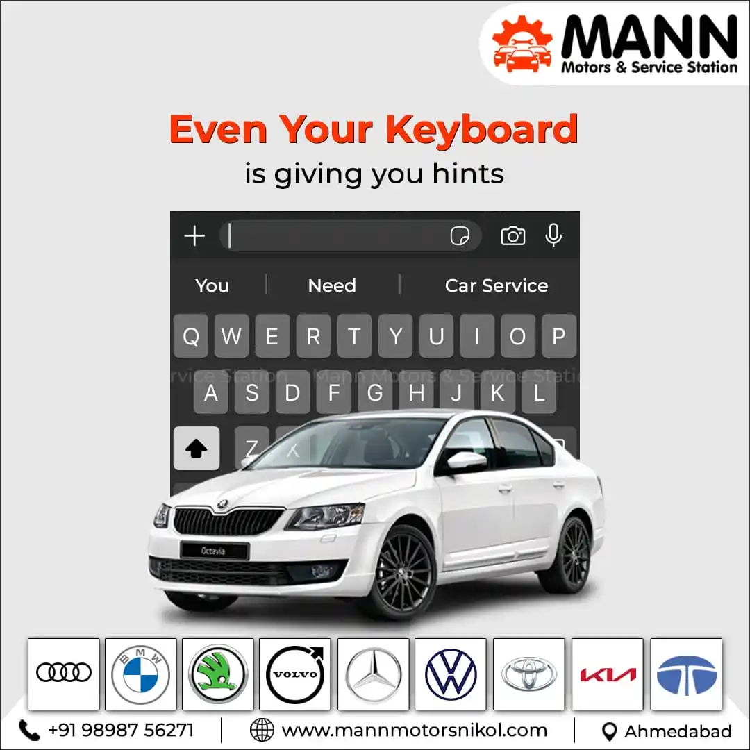 Mann Motors & Service Station post