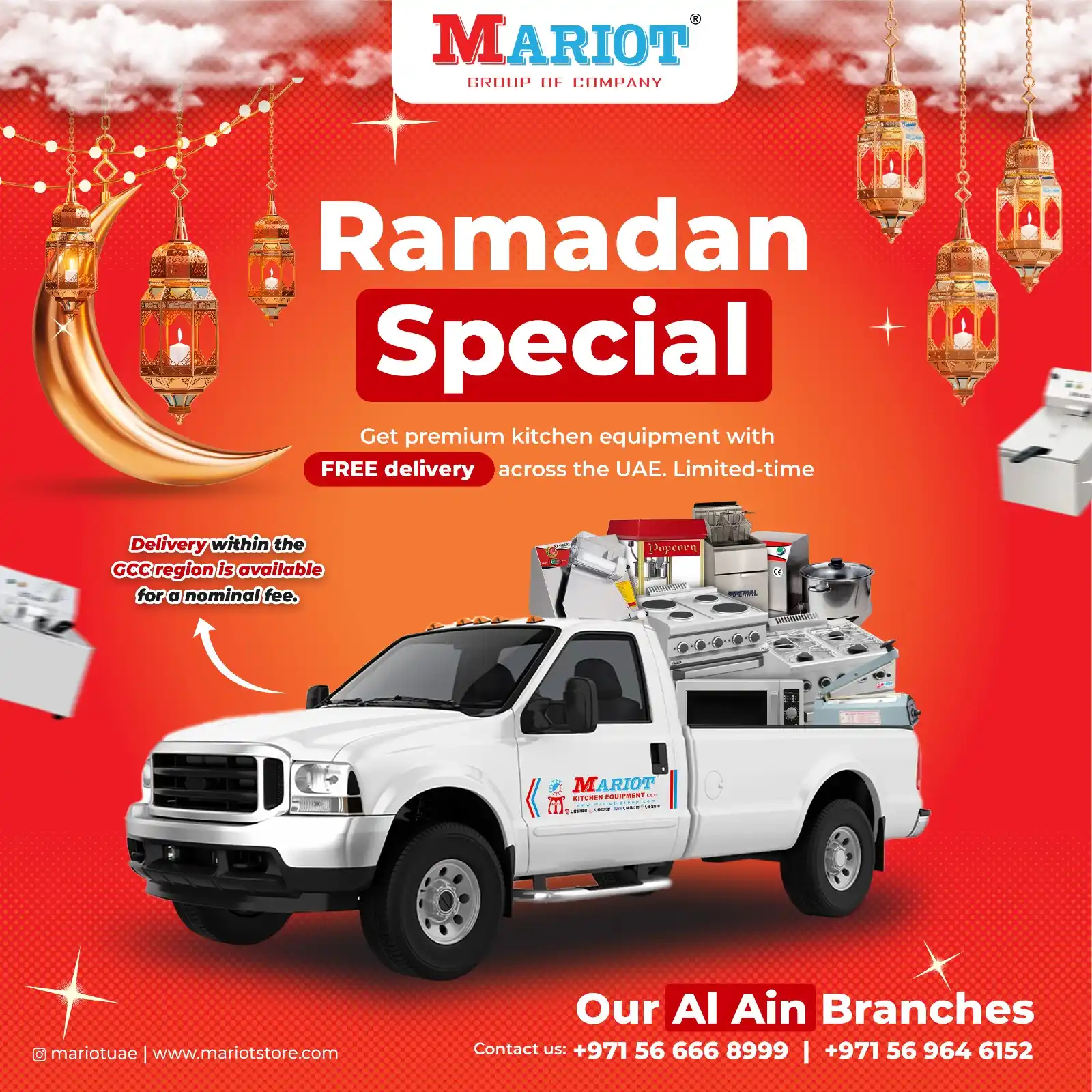 Image from Mariot Group: Ramadan Special: Get premium kitchen equipment with FREE delivery acro...