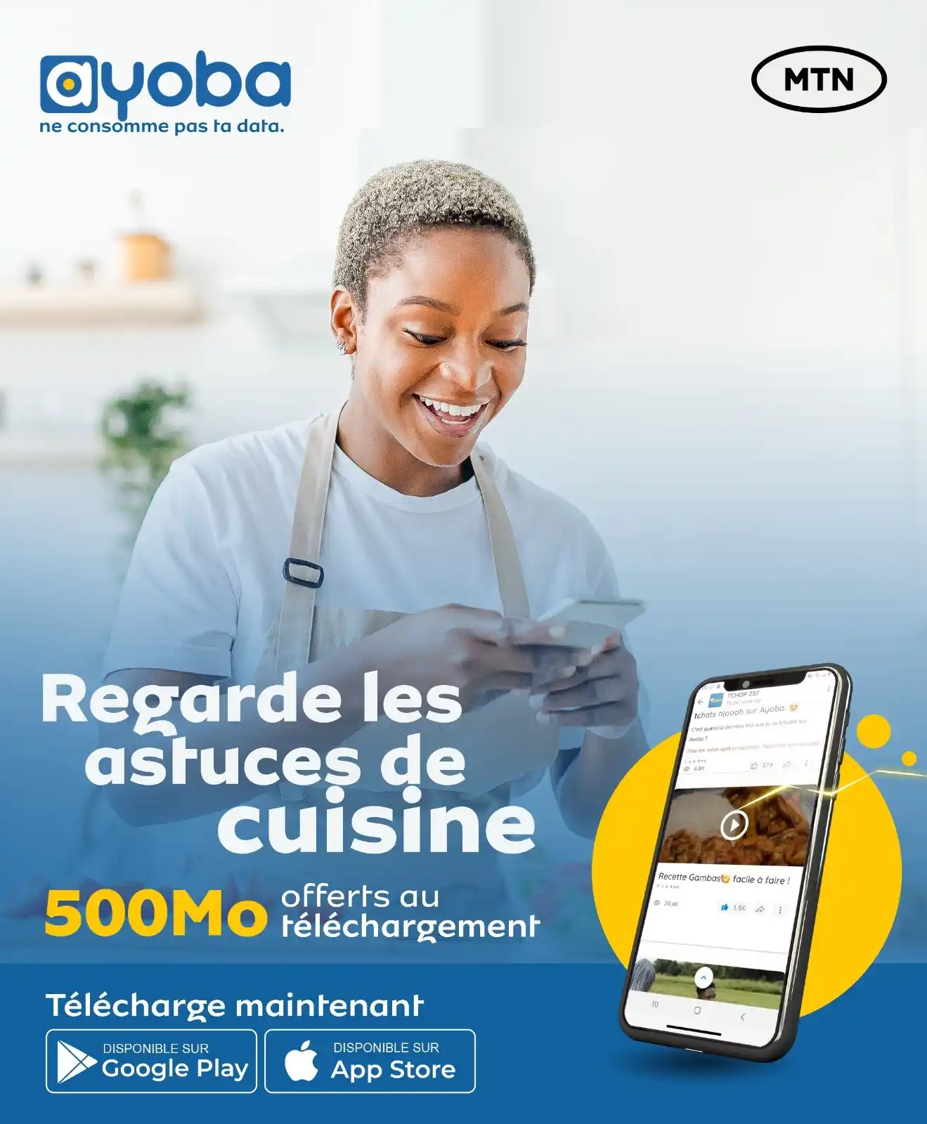 Image from MTN Cameroon: Surprends bae avec une cuisine de qualité. 😎 Découvre les meilleure...