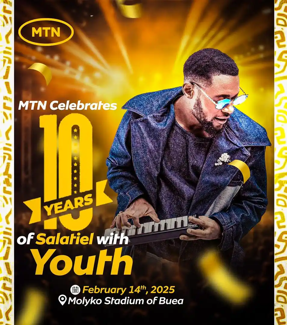 Image from MTN Cameroon: The continent celebrates one of its legends! 🥳🥳🥳🥳 On the occasi...