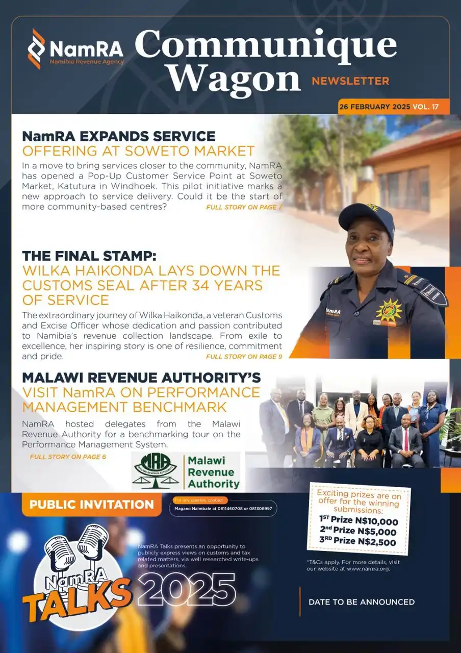 Namibia Revenue Agency - NamRA post