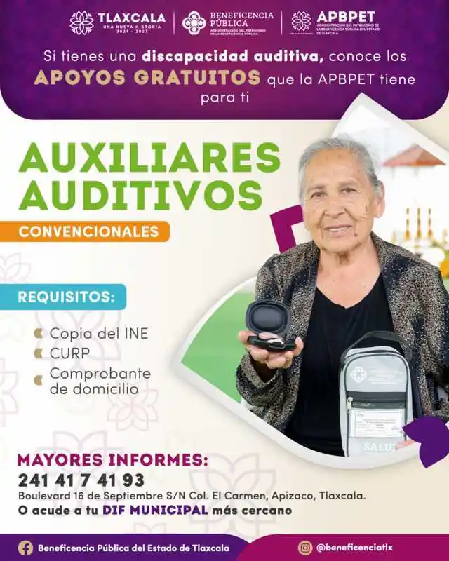 Image from Periódico Econsulta Tlaxcala: ☀️ La Beneficencia Pública de Tlaxcala tiene apoyos para ti ☀️ De for...
