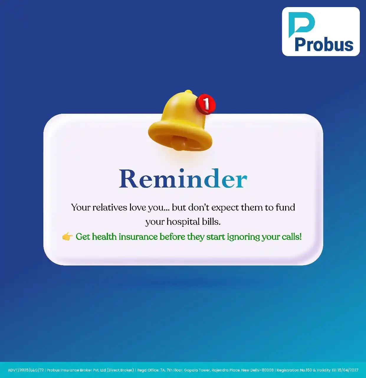 Probus Insurance Broker Pvt.Ltd. post