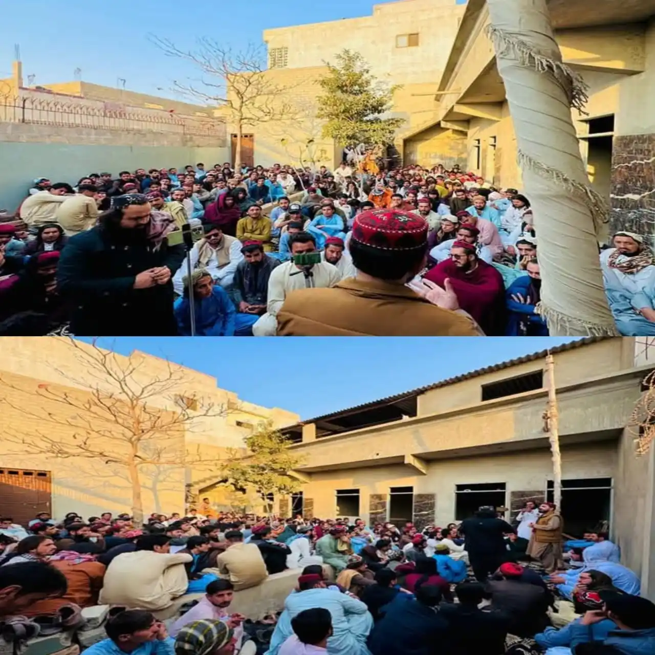 Image from PTM Dir Official: کراچي- نن ده پښتون ژغورني غورځنګ سند کراچي له طرفه ده شهيد ارمان لوڼي...