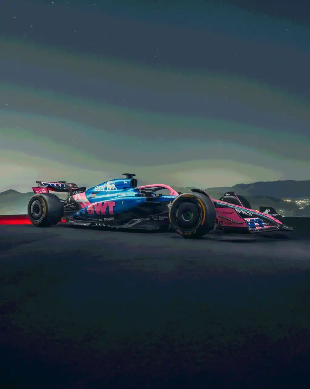 Image from QUE DU SPORTS ⚽️🏀: Alpine dévoile son look bicolore pour la saison 2025 💖💙 <a class="t...