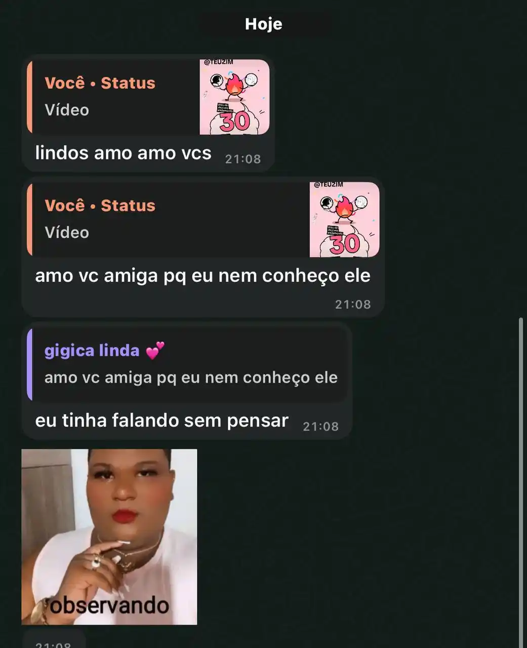 reclamações da milly e do daniel post