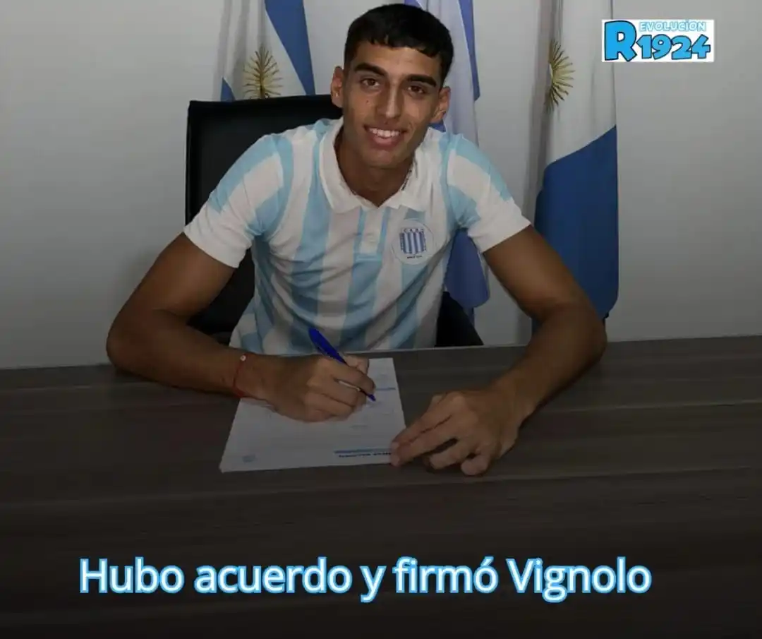 Image from Revolucion1924: Julián Vignolo renovó su contrato y así se terminó la espera que lo te...