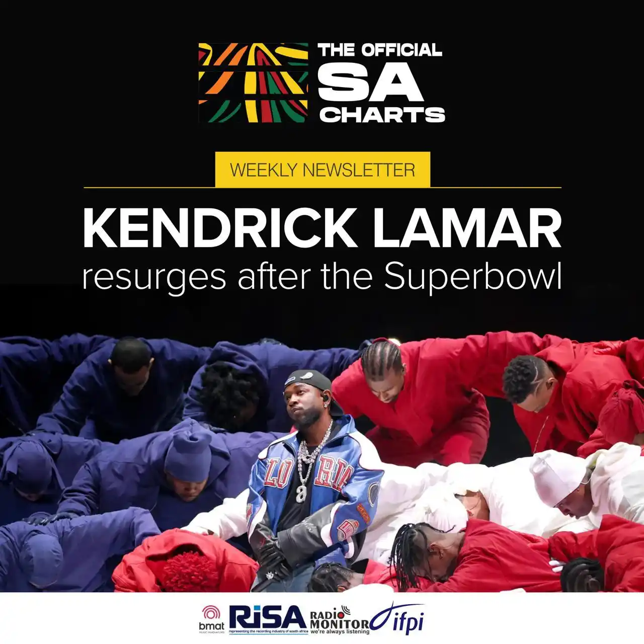 Image from RiSA: Kendrick Lamar resurges after the Superbowl The Kendrick Effect is in...