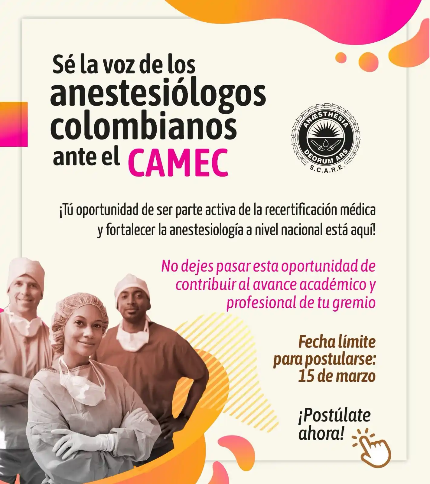 Image from S.C.A.R.E.: 🤓La S.C.A.R.E. abre una convocatoria para seleccionar a su próximo re...