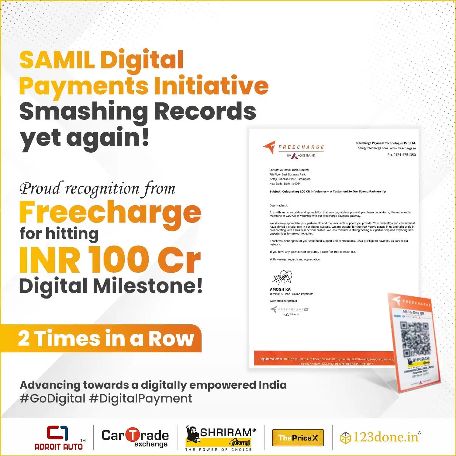 Image from Shriram Automall India Limited: *Breaking Barriers, Powering the Future—Again in 2025!* 🚀 🥳 Thril...