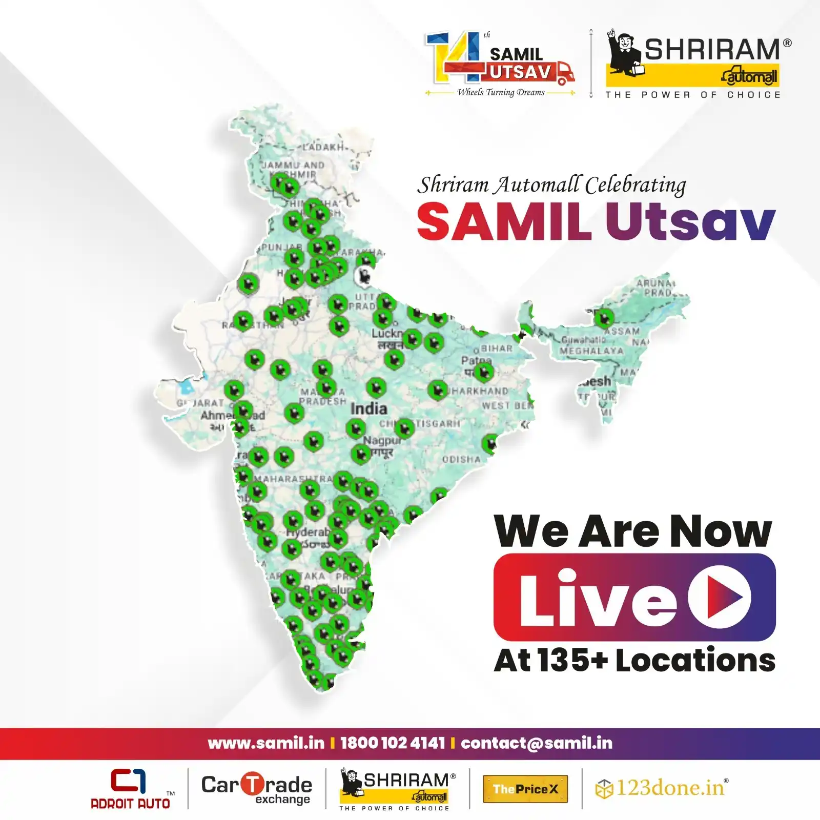 Image from Shriram Automall India Limited: *The SAMIL Utsav Celebration is On!* Find Your Perfect Vehicle or Equi...