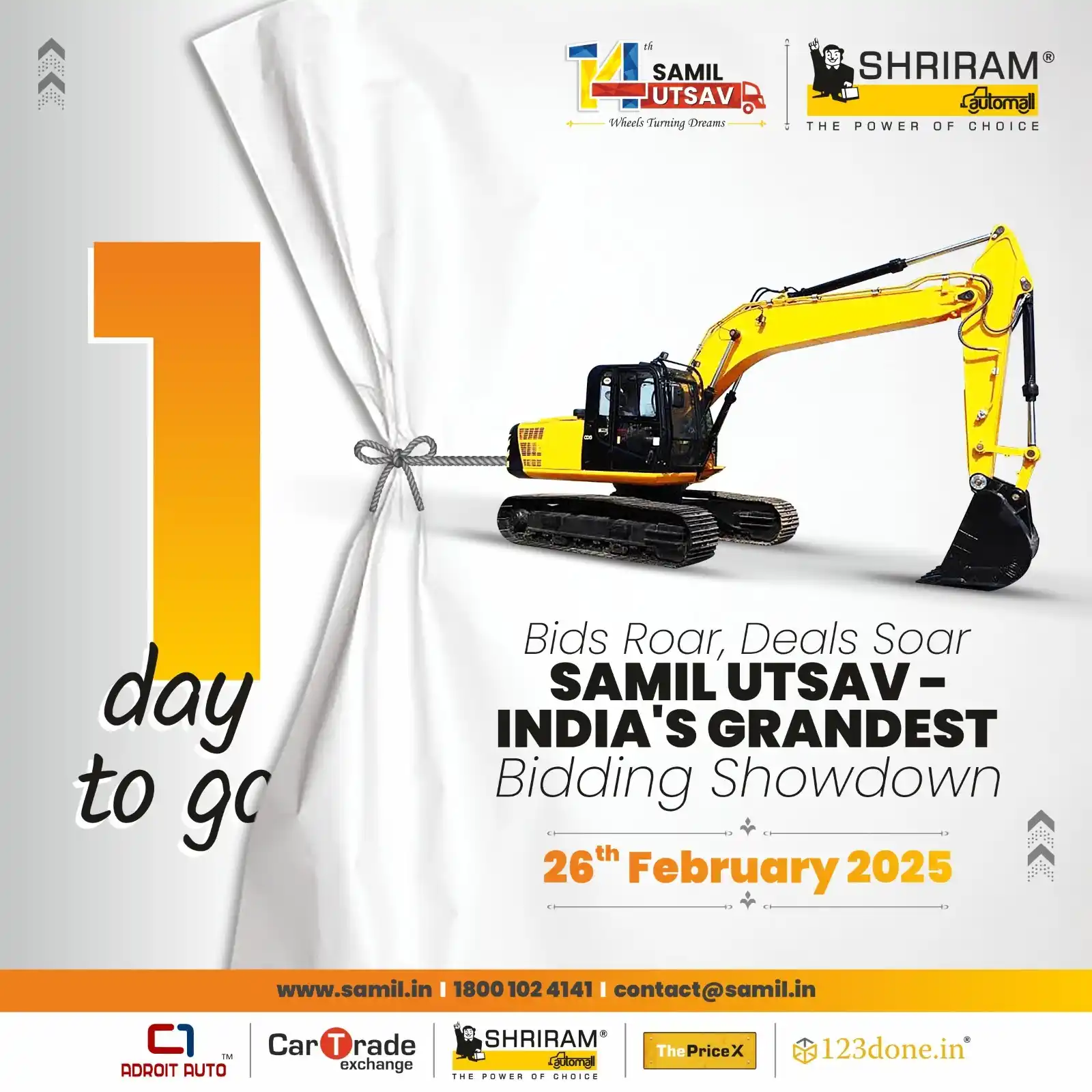 Image from Shriram Automall India Limited: *Roar. Soar. Score. The Utsav is Here!*👍🏽 Just 1 sleep away from th...