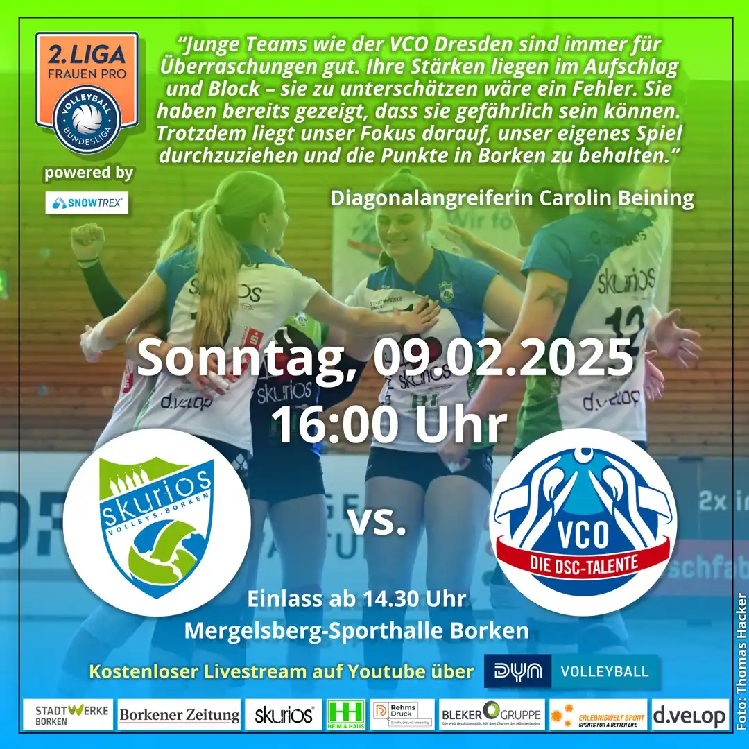 Skurios Volleys Borken post